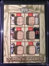 Leaf Lumber 1/1 bat card