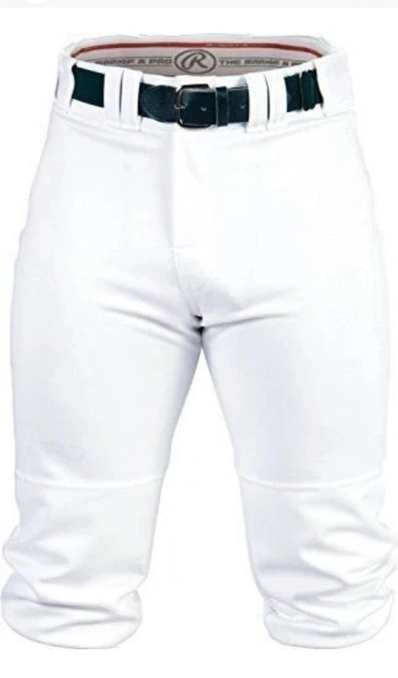 Rawlings Mens Knee High Baseball-pants, White Size L - Nwt - Image 3 of 3