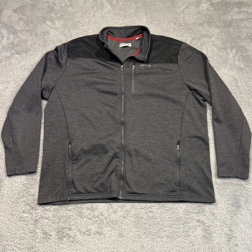 VETEMENTS Giacca Orvis Bonded Mesh Full Zip Uomo 2XL Grigio Full Zip Outdoor Gorpcore