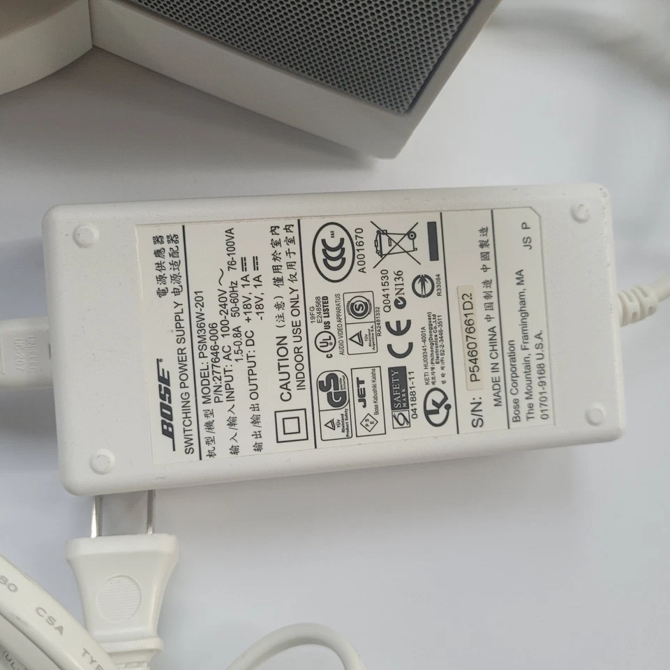 Sistema de música digital BOSE SoundDock cable de alimentación remoto PROBADO FUNCIONANDO Foto 3 de 4