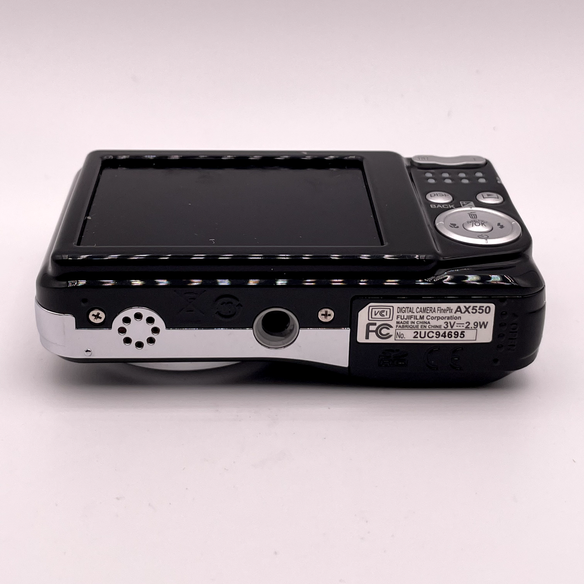 FUJIFILM FinePix AX550 Digital Camera – Black – Black Screen – For