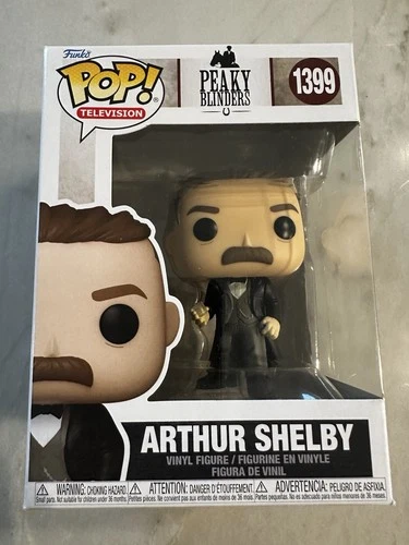 Funko POP! Television Peaky Blinders Arthur Shelby #1399 w/Pop Protector