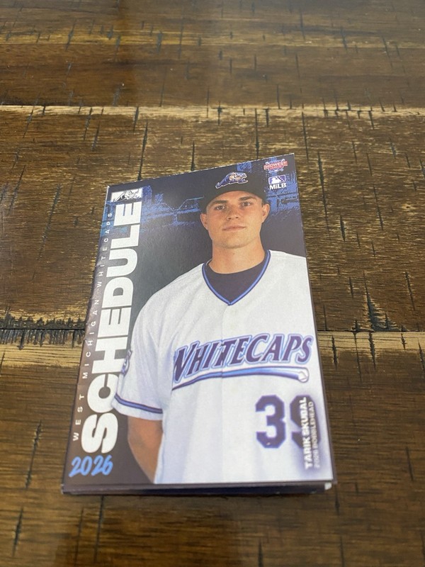 West Michigan Whitecaps 2026 Midwest League Pocket Schedule
