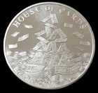2022 AWAKENING "HOUSE OF CARDS" 5 OZ 9999 FINE SILVER ART ROUND  #0937
