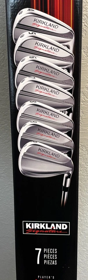 Juego de plancha Kirkland Signature 7 piezas para jugadores diestros - Flexión regular Foto 2 de 4