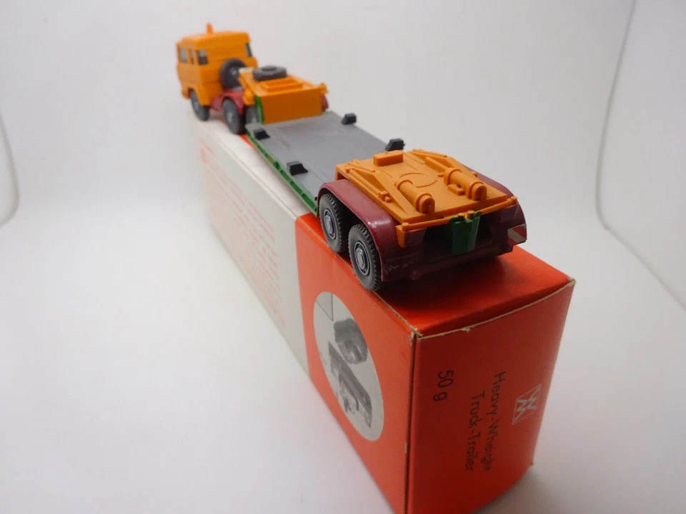 Wiking: Magirus Tieflader, Saure HB 724/1A mit OKT 50g (GK82) - Bild 4 von 4