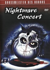 Lucio Fulci: "NIGHTMARE CONCERT", 1 DVD, sehr gut erhalten, FSK 18