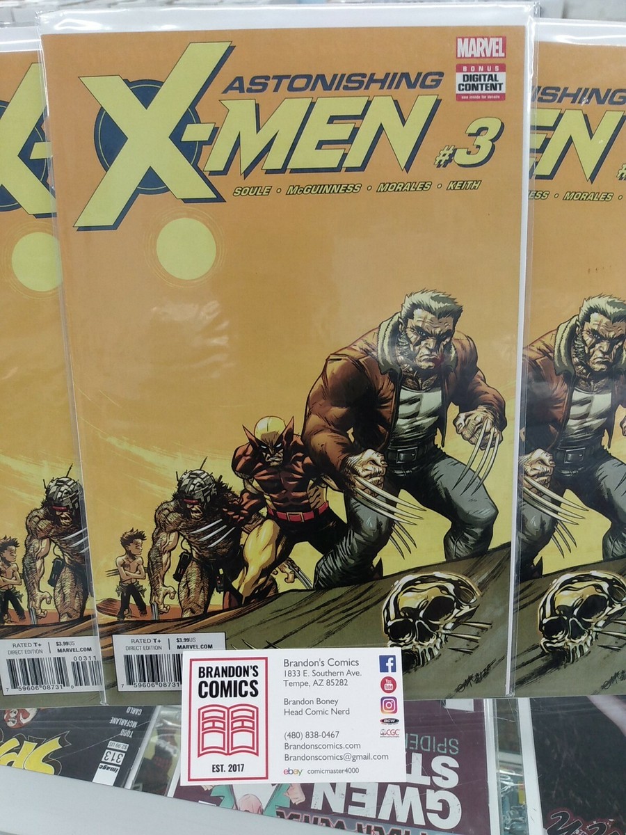 Astonishing X-Men #3 Marvel Comic 2017 1st Print | eBay
