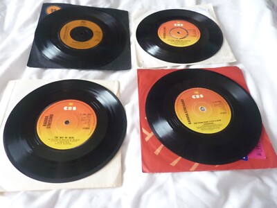 Barbra Streisand 4 7''s Way We Were Love Theme Woman In Love You Dont Bring Me Fl