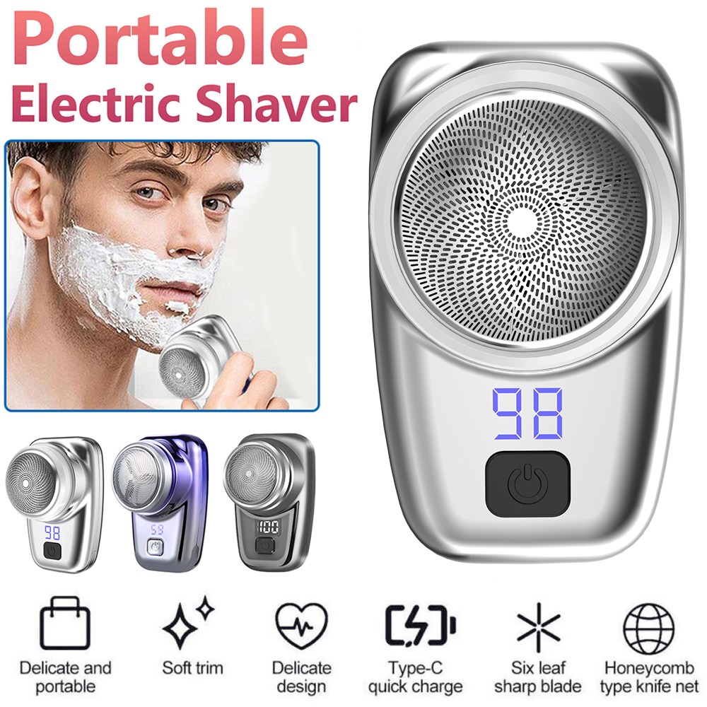 TOP Mini Portable Electric Shaver for Men Razor Beard Trimmer Rechargeable BK033