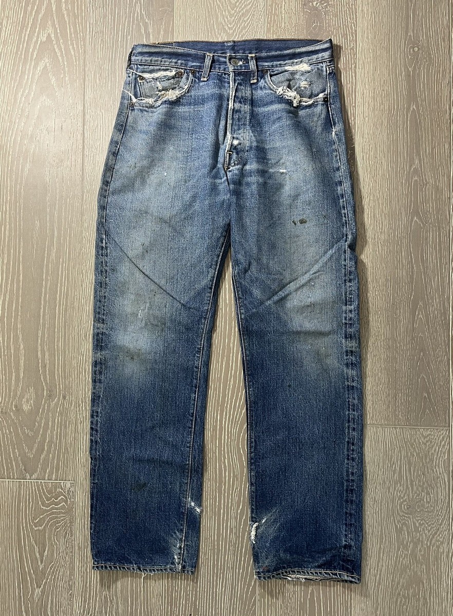 OVERDESIGN オーバーデザイン LEVI'S 501 BIG E Vintage Levis 501 XX 1950's big E Button Fly Redline Selvedge