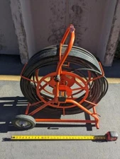 GENERAL PIPE CLEANERS 117830 GEN-EYE POD 200FT PIPE CAMERA & REEL ONLY USED B2