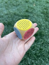 1 Children  s Prayer Cube  Great Gift  Organza Pouch Included