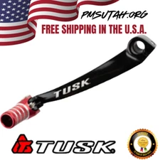 Tusk Red Gear Shift Pedal 2012-2025 Honda CRF150R CRF 150R Folding Shifter Lever