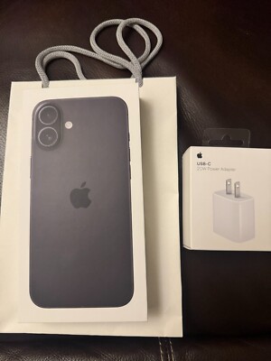 Apple iPhone 16 Plus - 128 GB - Black (Unlocked) Brand New Sealed