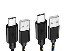 6FT AND 10FT LONG USB-C CABLES FAST CHARGE TYPE-C CORD POWER WIRE for PHONES