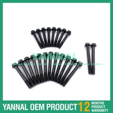 22PCS Cylinder Head Bolt Set For Perkins 1004-40T Engine