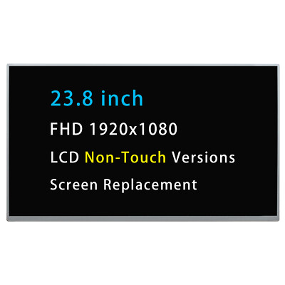 23.8'' for Lenovo IdeaCentre A340-24IGM F0E7 FHD LCD Non-Touch Screen Replacement