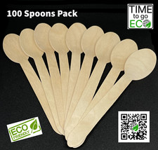 Wooden Spoons Biodegradable Disposable Wooden Spoons Compostable Cutlery