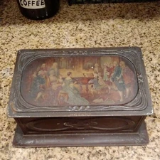 MacFarlane Lang & Co. Biscuit Tin - Victorian Glasgow London
