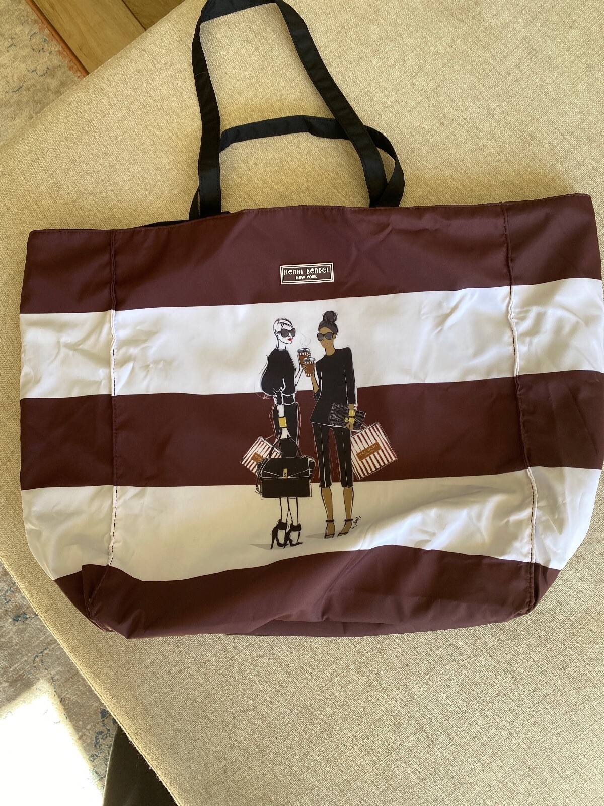 henri bendel reversible packable tote