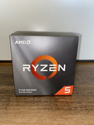 AMD Ryzen 5 3600X 3,8 GHz Sockel Prozessor Originalverpackt Mit Rechnung