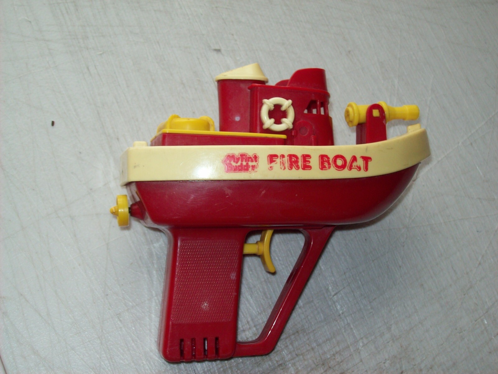 1987 Buddy L Fire Boat squirt gun TOY my first Buddy hard to find