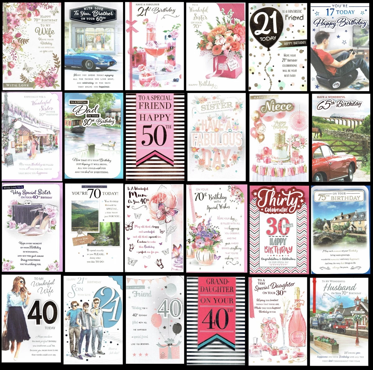 Biglietto di auguri personalizzato per il 21° compleanno - Maschio per nipote, fratello, cugino, nipote, pronipote e figlio - Italia