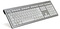 Logickeyboard SKB-AJPU-DE Full-size (100%) Cablato USB SKB-AJPU-DE
