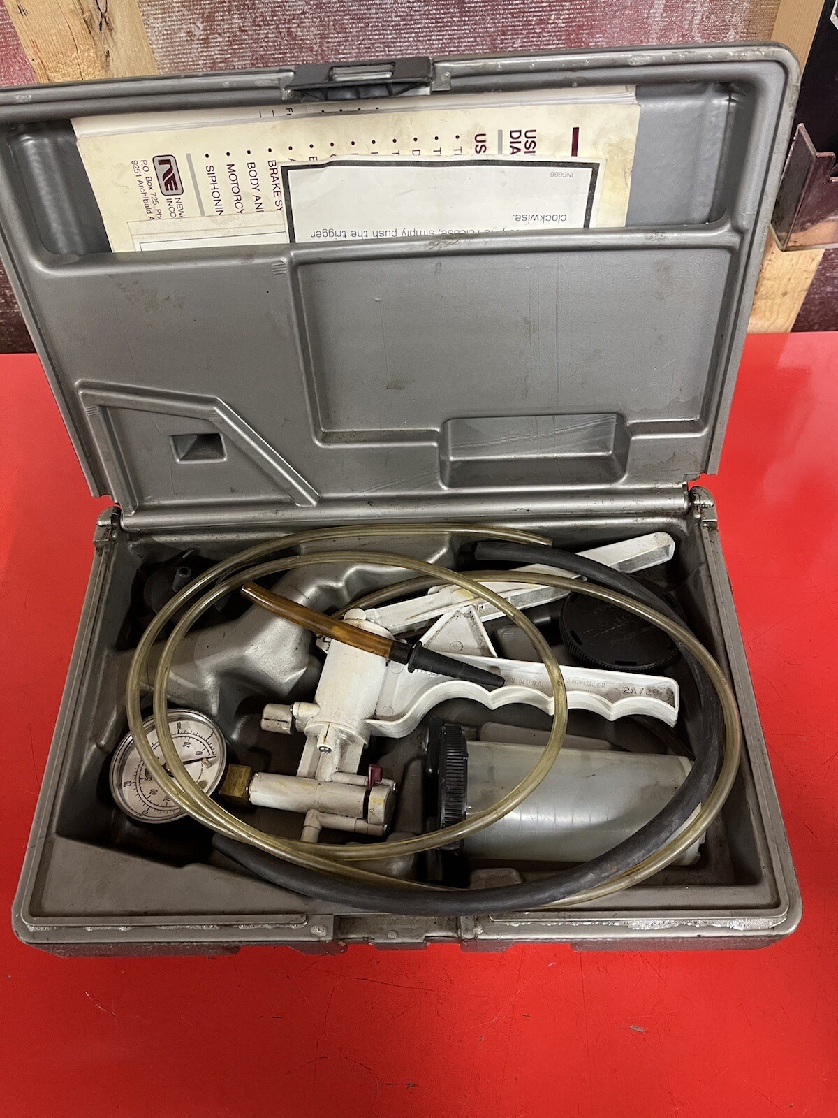 SILVERLINE MITYVAC Automotive Vacuum Pump Kit eBay