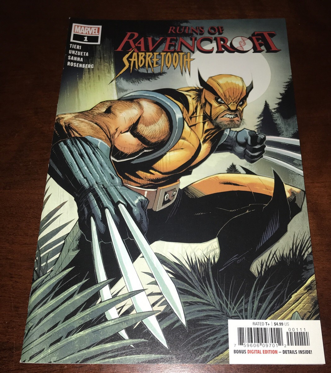 RUINS OF RAVENCROFT SABRETOOTH #1 (9.6-9.8) MARVEL COMICS/1ST