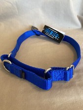 Premier Dog Collar 10-16  Royal Blue