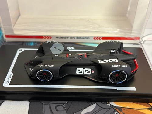 ROBORACE 1/43 Resin Robot On Board Electric Driverless Car Competition Model Car - Picture 16 of 57