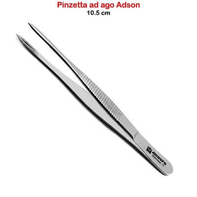 Pinzette Chirurgiche Adson In Acciaio Inox - Per Dissezione Tessuti E Medicazione Dentale - Medspo