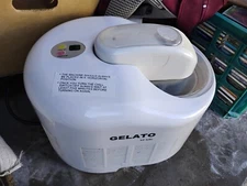 Gelato By Lello Ice Cream Machine One Quart Frozen Dessert Maker