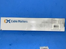 Cable Matters 180012-CAT6 Rackmount or Wallmount 48-port Cat6 Rj45 Patch Panel