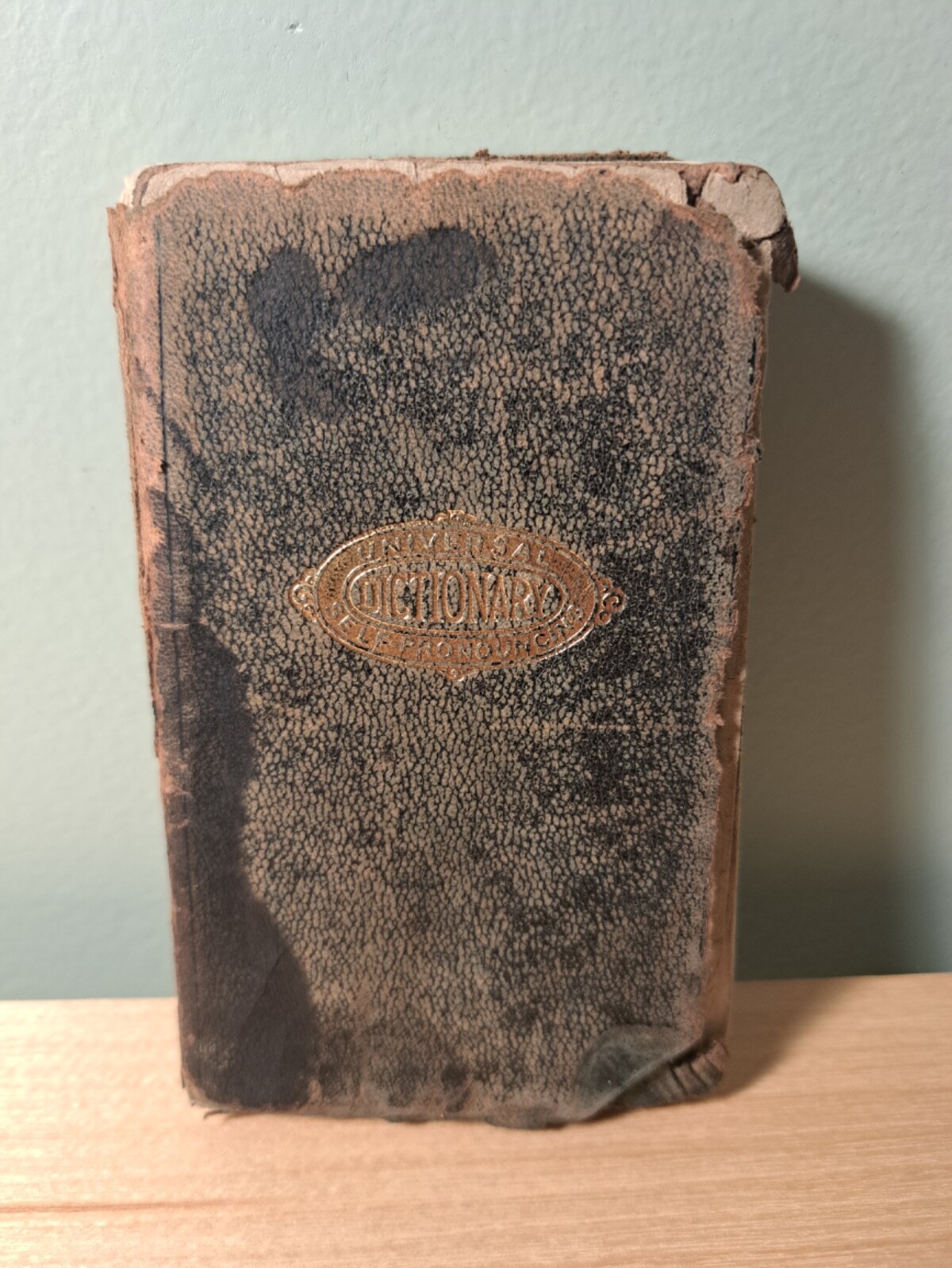 1941 John Winston antique leather pocket dictionary vintage collectible