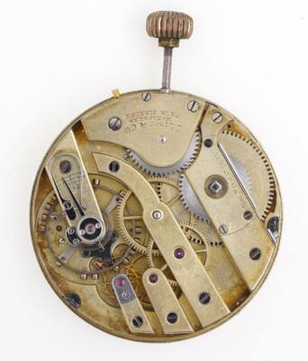 L LEROY CIE HORLOGERS DE LA MARINE NON-MAGNETIQUE POCKET WATCH