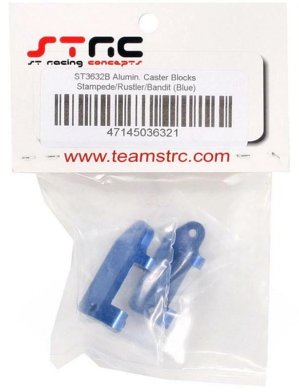 STRC Alum Steering Knuckles Axle Carrier Caster Block 2wd Slash Stampede Rustler - Image 4 of 4