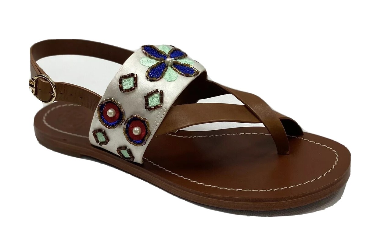Flat Sandals Tory Burch Sandals Multicolor Tory Burch Pastel