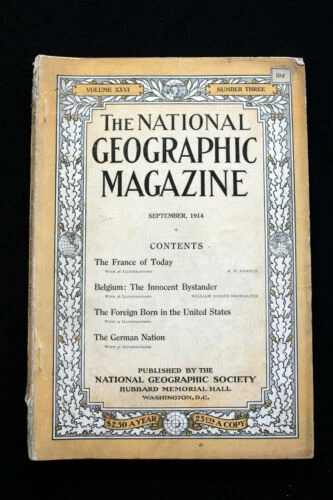 Monthly National Geographic Magazines in English