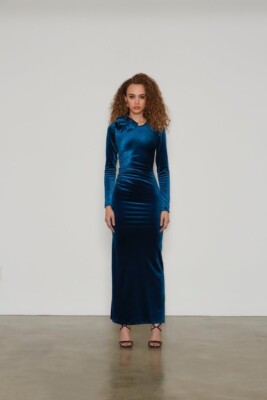 ruffled off the shoulder dress Delfi Collective - Jules Dress main image 0