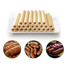 VONSYONG HALAL Sausage Casing, Grade A Edible Drying 26mm/ 1'', 1 Roll