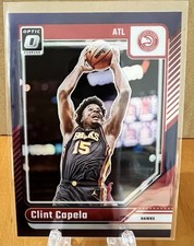 2024-25 Donruss Optic Clint Capela #209 Purple Prizm Atlanta Hawks