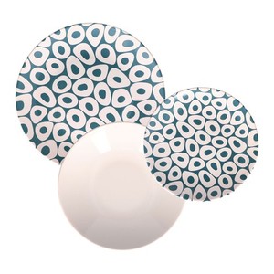 Rose e Tulipani·sea Stones Set 18 Piatti