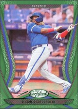 2020 Panini Chronicles Vladimir Guerrero Jr. #20 Certified Green