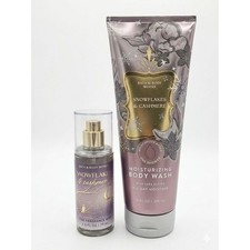 Bath Body Works Snowflakes Cashmere Moisturizing Body Wash 10oz New