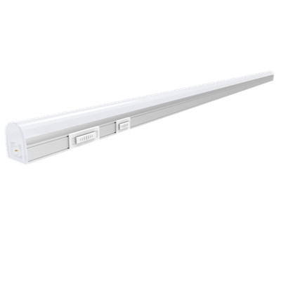 LED 4ft Integrated Fixture 22W 6500K Striped Tube Only Non-Dimmable DLC (MES-W)