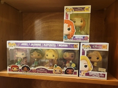 Disney Funko Pop! Vinyl Princess Lot