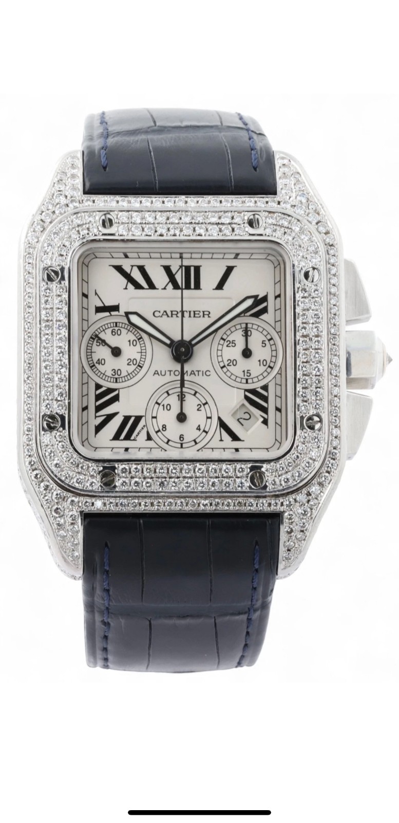 Cartier Santos Chronograph Fully Loaded Natural